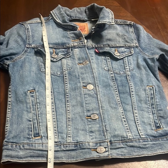 Levi's Blue Denim Jacket for Women - Picture 8 of 11